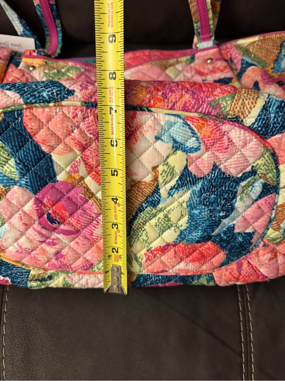Vera Bradley Quilted Superbloom Glenna Tote - Multicolor NWT - Picture 13 of 13